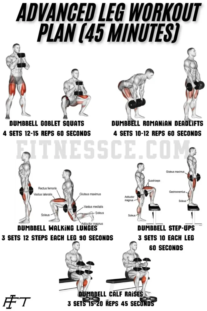 leg workout plan