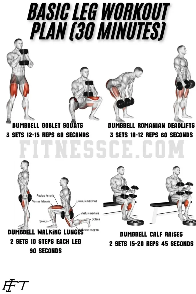 leg workout plan